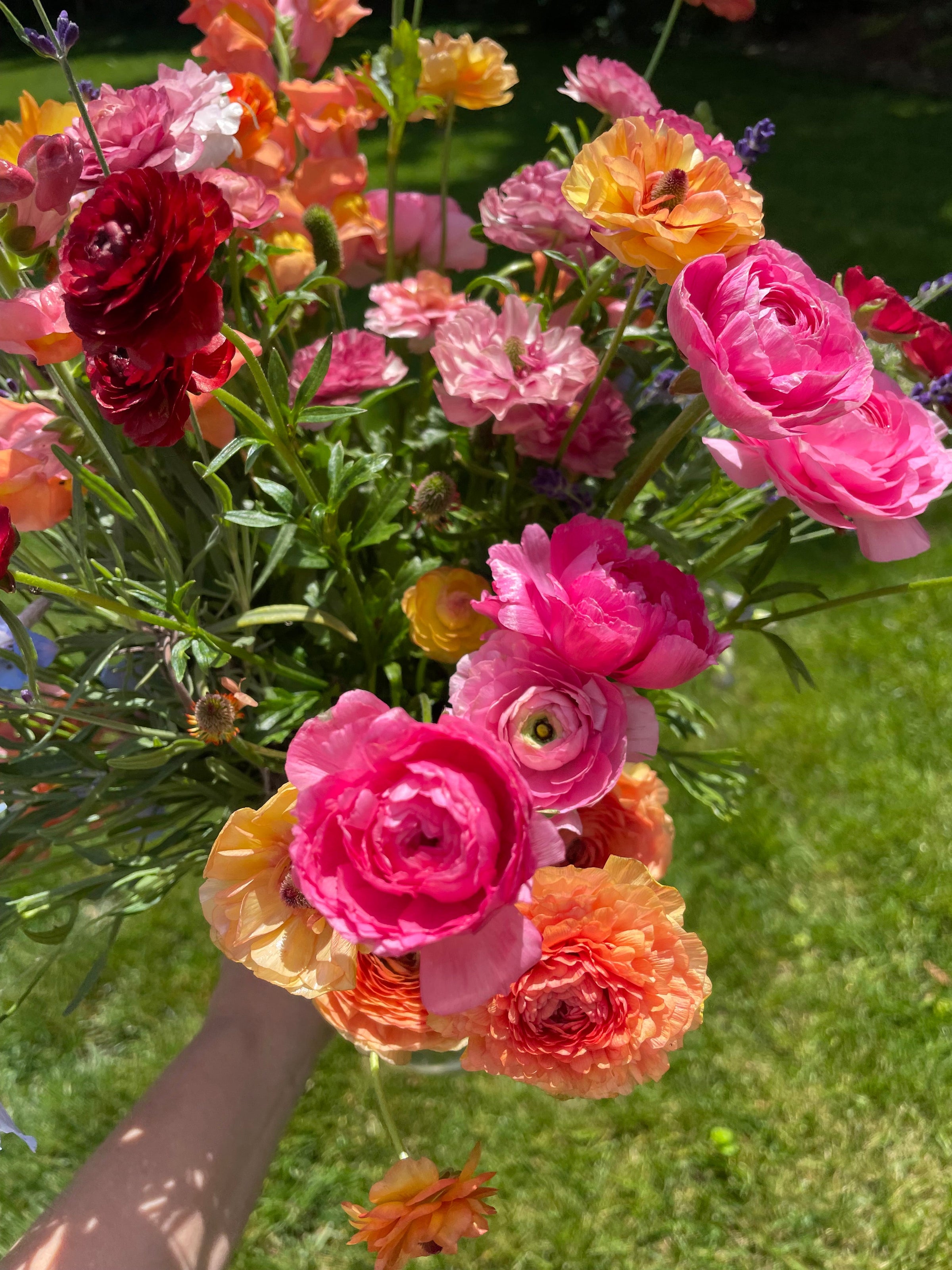 Mixed Ranunculus Bouquet