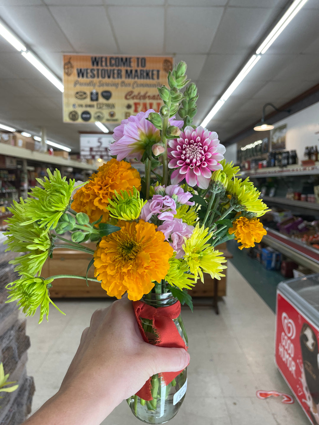 Westover Mason Jar Bouquet